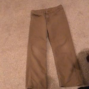 Boys wranglers khaki